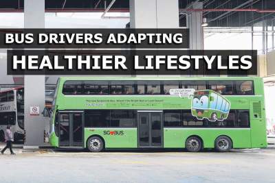 Bus drivers adapting healthier lifestyles
