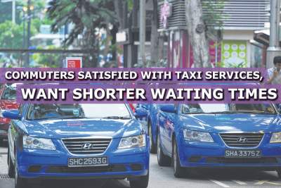 Commuters satisfied with cabs but waiting times can be improved