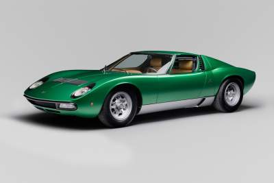 Lamborghini PoloStorico presents restored 1971 Miura SV at Amelia Island