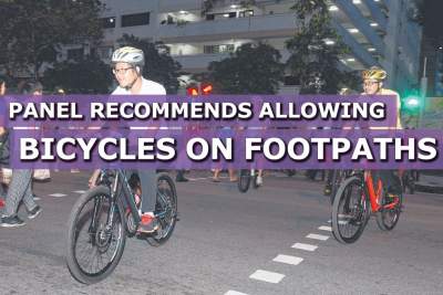 Panel recommends allowing bicycles and mobility devices on footpaths