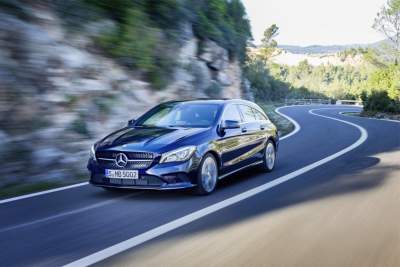 The facelifted Mercedes-Benz CLA and CLA Shooting Brake