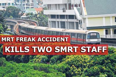 Two SMRT staff undergoing on-job training killed in accident