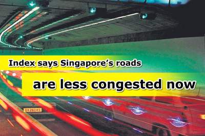 Singapore's road congestion improves according to Index from TomTom