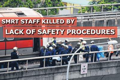 SMRT staff killed by lack of safety procedures