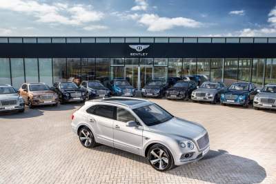 Bentley marks first Bentayga handover to customers