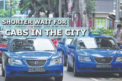 Shorter wait for cabs in the city