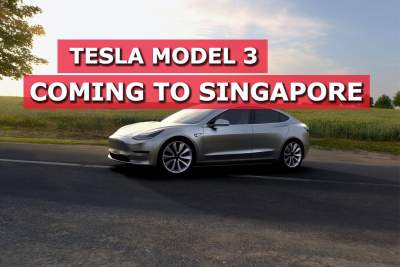 Tesla's new Model 3 coming to Singapore