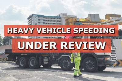 Measures to curb heavy vehicle speeding under review