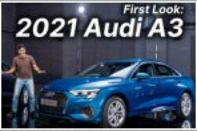 We get a first look at the Audi A3 Sportback and Sedan