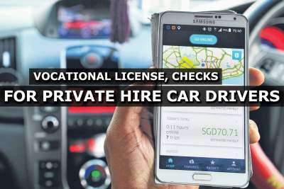 Vocational licences and background checks for Uber and GrabCar drivers