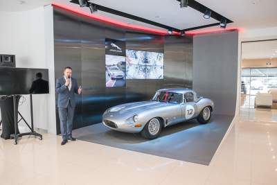 Sixth and last 'new' Jaguar Lightweight E-type showcased in Singapore