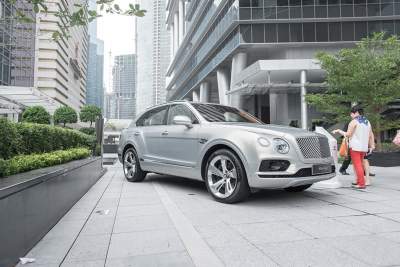 Southeast Asia debut for Bentley Bentayga in Singapore