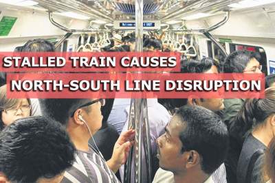 Stalled train causes North-South Line disruption