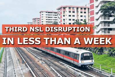 Third NSL MRT breakdown in a week on Tuesday morning