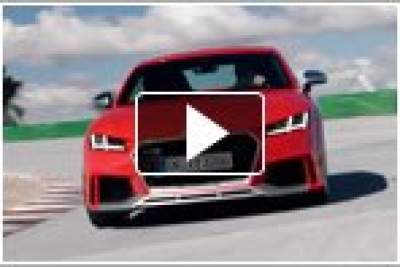 Audi unveils the new TT RS Coupe and Roadster