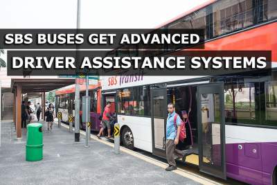 SBS buses get advanced driver assistance systems