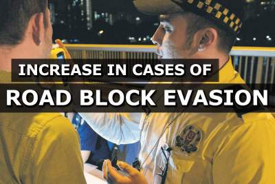 17 cases of road block evasions in first three months of 2016