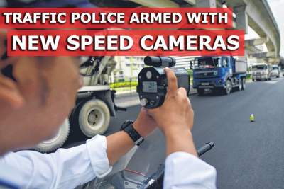 Traffic Police armed with new speed cameras