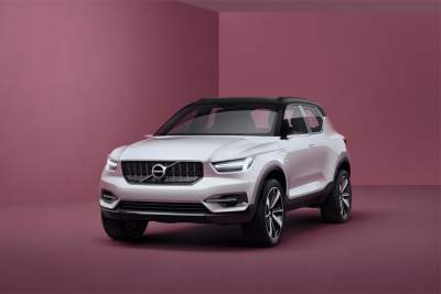 Volvo provides the first look at its new range of small cars