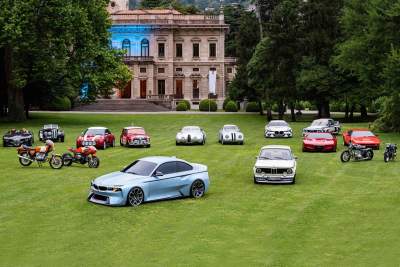 BMW to showcase all Hommage vehicles at Villa d'Este