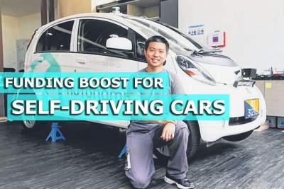 Funding boost for self-driving cars