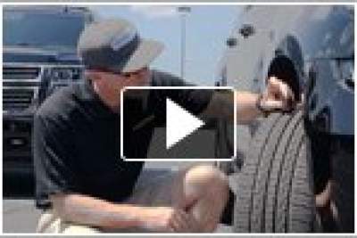 Goodyear and NASCAR Champion Kevin Harvick conduct surprise tread depth checks