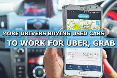 More drivers buying used cars to work for Uber and Grab