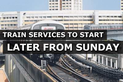 Train service to start later at 13 stations along NSEWL from Sunday: SMRT