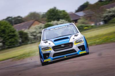Modified Subaru WRX STI smashes Isle of Man TT lap record