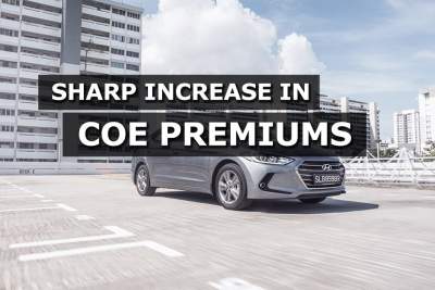 COE premiums across all categories jump upwards