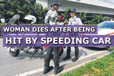 Woman dies after being hit by speeding car