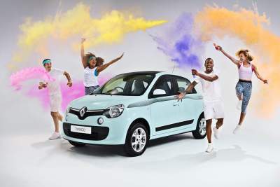 Renault Twingo 'The Colour Run' edition celebrates charity run in the U.K.