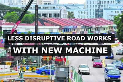 Speedier, less disruptive road and rail works with new machine