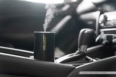 Veloce introduces a new waterless and wireless diffuser - that you can use in your car!