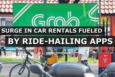 Ride-hailing apps drive surge in rental cars