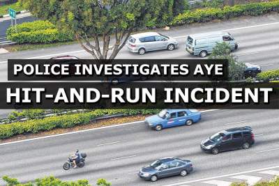 Police probing hit-and-run incident on AYE
