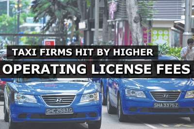 Cab firms hit by higher operating licence fees