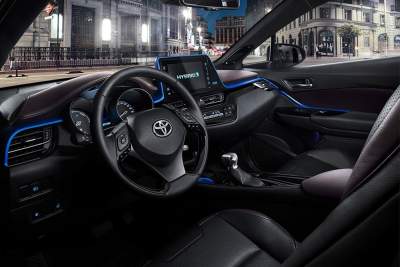 Toyota C-HR: First reveal of the new crossover's sophisticated interior design