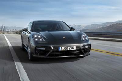 The new second generation Porsche Panamera makes its debut with new engines
