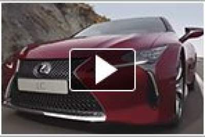 Lexus moves a mountain to film the new LC500 coupe