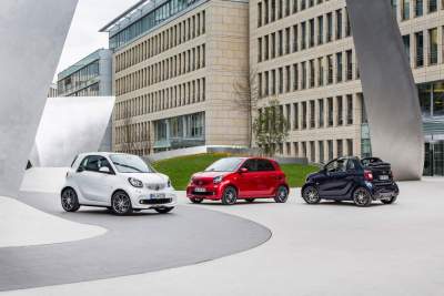 High end Brabus Xclusive equipment line available for Smart city cars