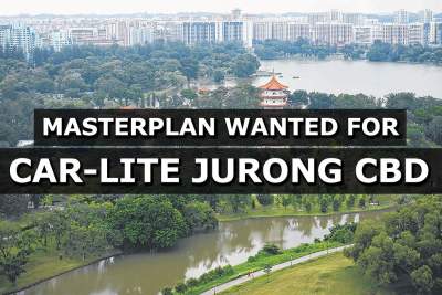Urban Redevelopment Authority requests proposals for Jurong Lake District