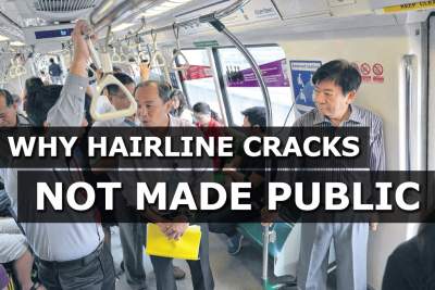 Transport Minister Khaw Boon Wan explains why hairline cracks not made public