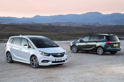 Opel introduces full LED adaptive lighting to new Zafira Tourer and Mokka X