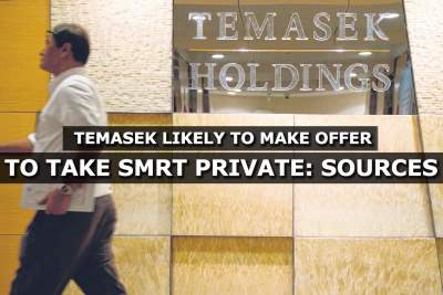 Temask Holdings is likely to make an offer to buy over SMRT