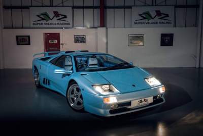 Super Veloce Racing has a super rare Lamborghini Diablo SV up for sale