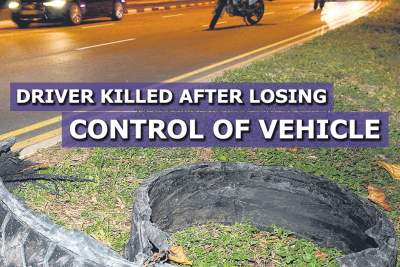 Driver killed after losing control of his vehicle along Changi Coast Road