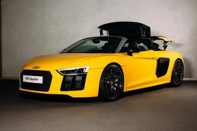 Audi's all new convertible R8 is now available in the U.K.
