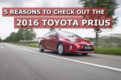 Top five reasons why you need to check out the 2016 Toyota Prius