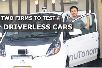 Two firms to test driverless cars for last-mile trips; service to start by 2018
